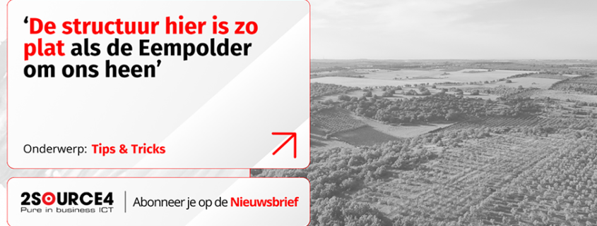 ‘De structuur hier is zo plat als de Eempolder om ons heen’