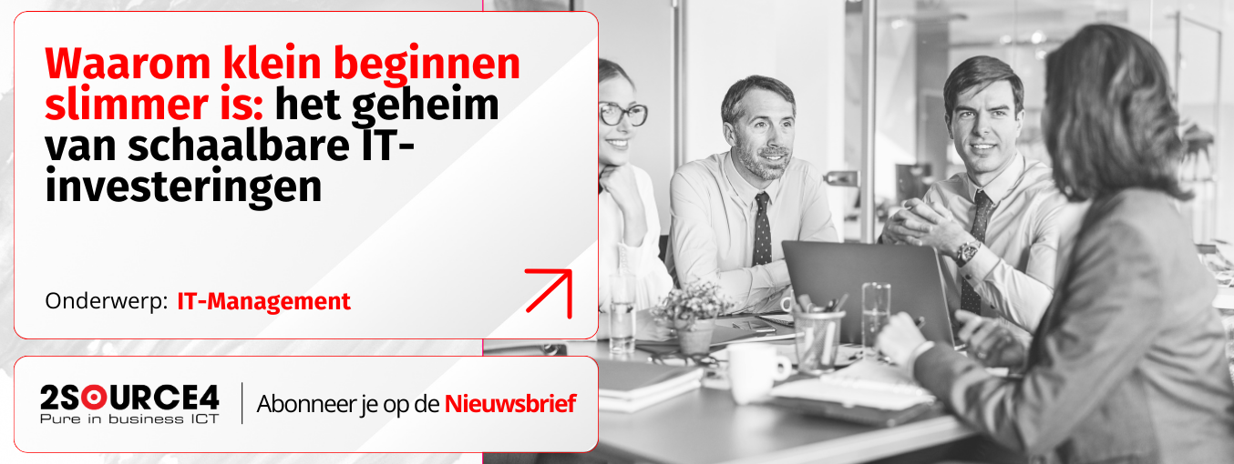 Waarom klein beginnen slimmer is: het geheim van schaalbare