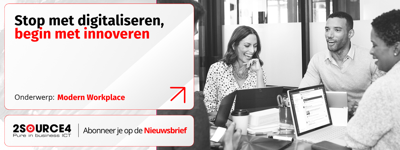 Stop met digitaliseren, begin met innoveren