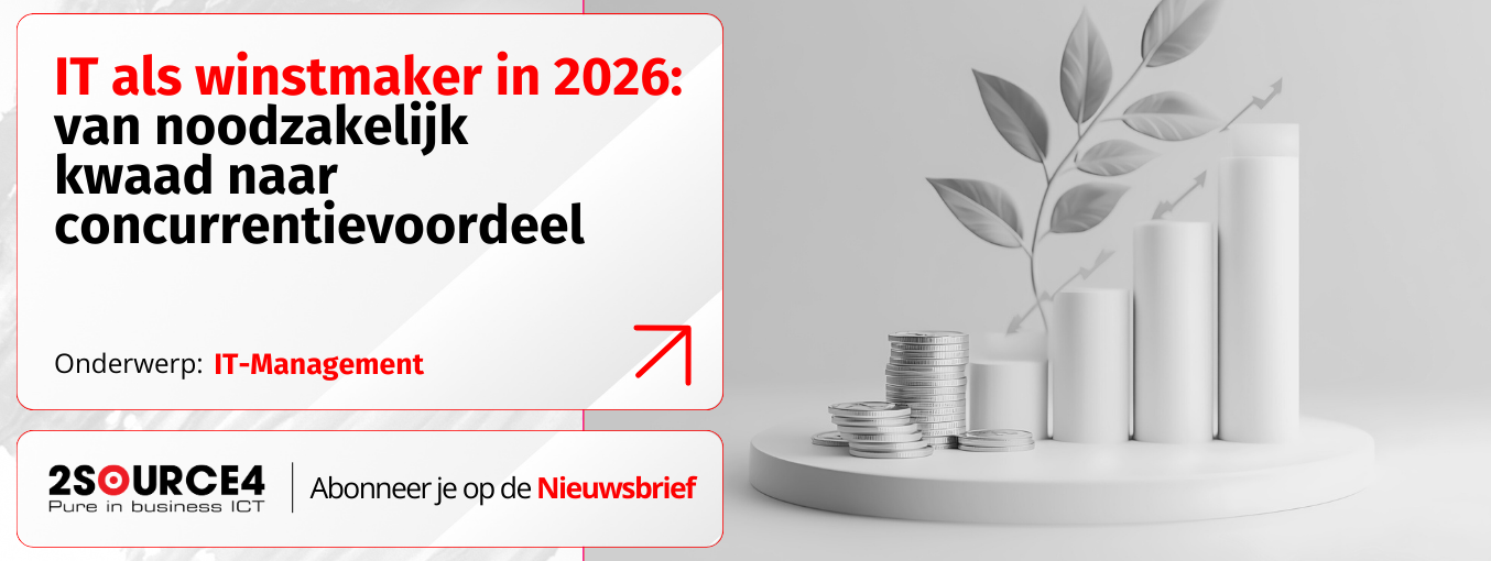 IT als winstmaker in 2026: van noodzakelijk kwaad naar concurrentievoordeel