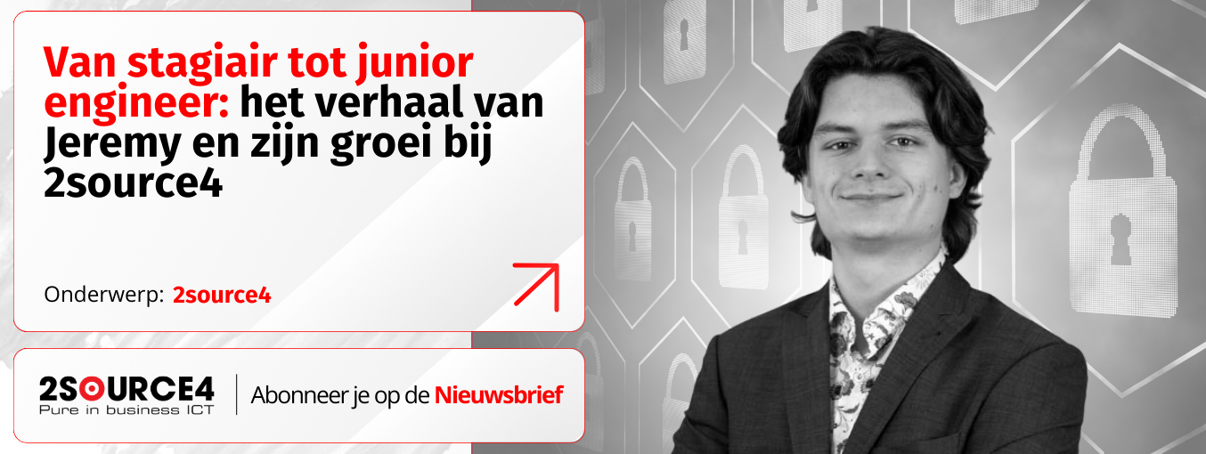 Van stagiair tot junior engineer: het verhaal van Jeremy