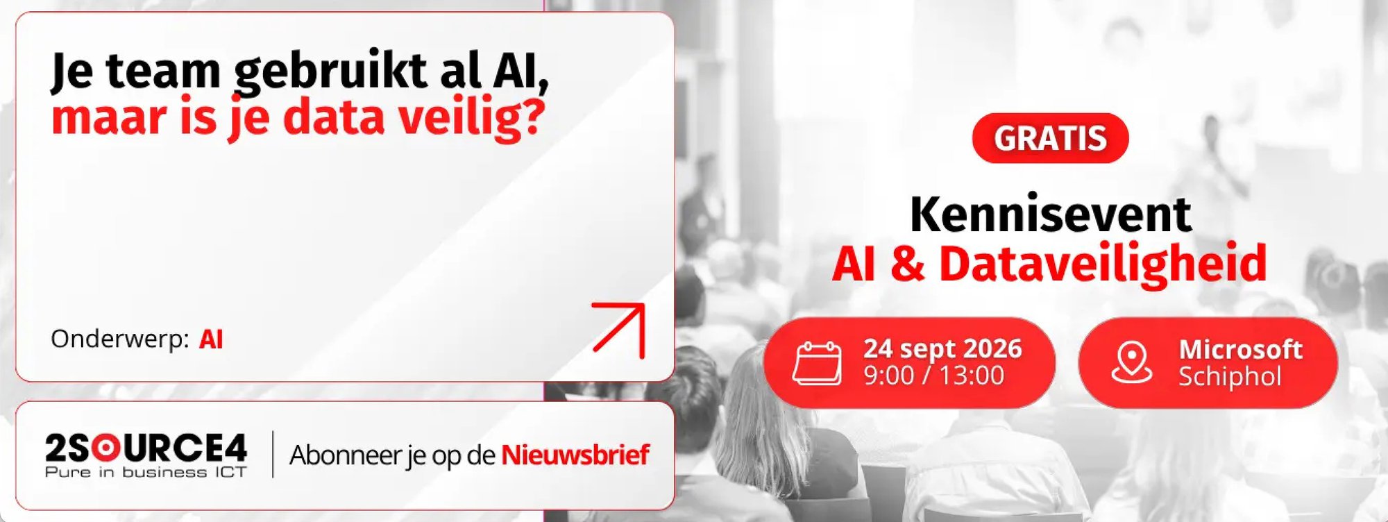 Je team gebruikt al AI, maar is je data veilig? cover